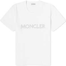 Cold Shoulder - Similisten Tøj Moncler White Crystal T-Shirt White