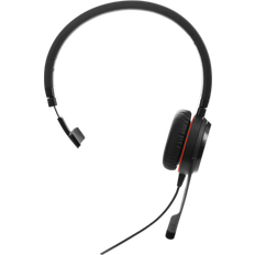 Jabra On-Ear - Passiv støjreduktion Høretelefoner Jabra Evolve 20 SE MS Mono