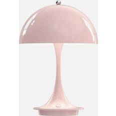 Louis Poulsen Batteridrevede Lamper Louis Poulsen Panthella Portable Light pink Bordlampe 23.2cm