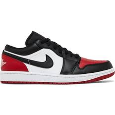 Nike 12 - 35 - Herre Sneakers Nike Air Jordan 1 Low M - White/Varsity Red/Black