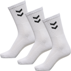Hummel Dame - Træningstøj Hummel Comfortable Socks 3-pack - White