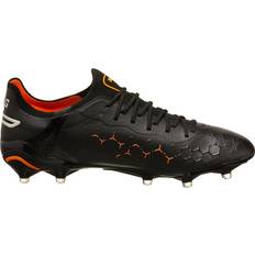 41 - Herre - Syntetisk Fodboldstøvler Puma King Ultimate FG/AG M - Black/Silver/Ultra Orange