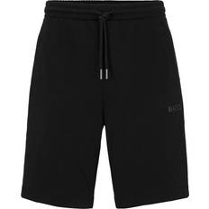 Hugo Boss XXL Shorts HUGO BOSS Headlo Mirror Cotton-Blend Shorts - Black