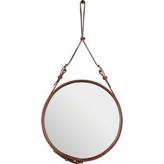 GUBI Messing Brugskunst GUBI Adnet Circulaire Brown Vægspejl 45cm