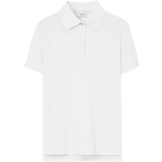 Burberry Overdele Burberry Piqué Polo T-shirt - White