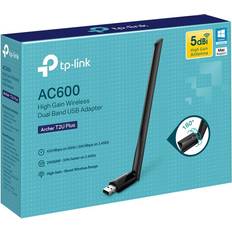 USB-A - Wi-Fi 5 (802.11ac) Netværkskort & Bluetooth-adaptere TP-Link Archer T2U Plus