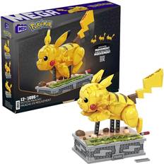 Plastlegetøj Mega Pokémon Motion Pikachu Building Brick Set with Mechanized Motion 1095pcs