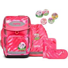 Ergobag Pink Skoletasker Ergobag Cubo Pink Skoletaske sæt m/Justerbar Ryg