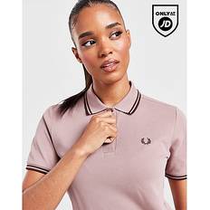 Fred Perry Pink Polotrøjer Fred Perry Twin Tipped Polo Shirt Dame, Pink