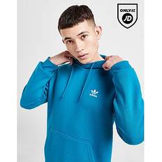 Fleece - Turkis Overdele adidas adidas Originals Trefoil Essential Fleece Hættetrøje Herre, Blue