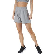 Björn Borg Dame Bukser & Shorts Björn Borg Sthlm Loose Stripe Shorts Grey, Female, Tøj, Shorts, Træning, Grå