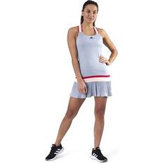 Dame - Træningstøj Kjoler adidas Tennis Y-Dress Heat Rdy Grey, Female, Tøj, nederdele og kjoler, Tennis, Grå