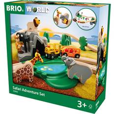 Trælegetøj Togbaner sæt BRIO World Safari Adventure Set 33960