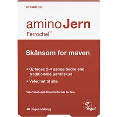 Aminosyrer aminoJern Ferrochel 25 mg 40
