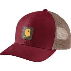 Carhartt Dame - Høj talje Tøj Carhartt Logo Patch cap, Red Carnation