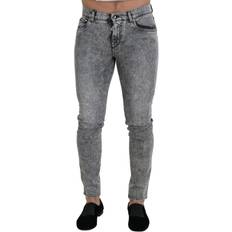 Dolce & Gabbana Herre Jeans Dolce & Gabbana Grå Bomuld Bukser Jeans Gray IT44/XS