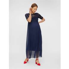 Blå - Elastan/Lycra/Spandex - Lange kjoler - S Vente-kjole