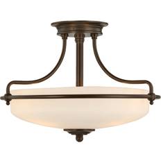 Licht-Erlebnisse Aspero Hallway Lamp Bronze Loftplafond 43.2cm