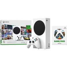 Netledninger - Xbox Series S Spillekonsoller Microsoft Xbox Series S 512GB White + Game Pass Ultimate 3 Month Membership