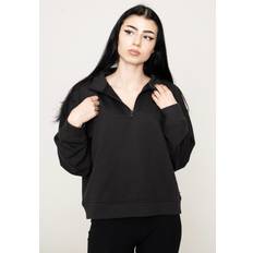 Vans Sweatere Vans Leighton Mock Neck Fleece MSCA Black Størrelse XS