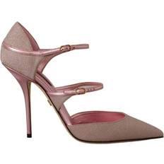 35 ½ - Dame - Stof Højhælede sko Dolce & Gabbana Højhælede Sko Pink EU39/US8.5