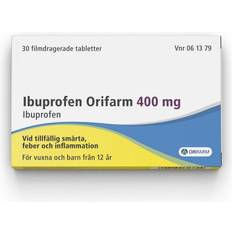 Ibuprofen Orifarm 400mg 30 stk Tablet