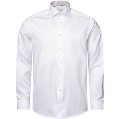Eton Herre - L Skjorter Eton Signature Twill Shirt - White