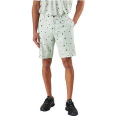 Adidas Golf - Herre Shorts adidas Ultimate 365 Allover Print Shorts White/Green, Male, Tøj, Bukser, Hvid