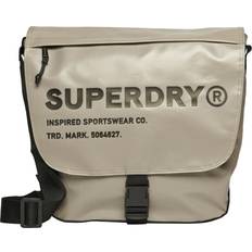 Superdry Skuldertaske Messenger Bag Creme