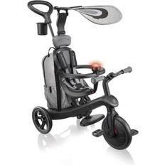 Globber Trehjulet cykel Globber Explorer 4 in 1 Deluxe Play, Unisex, Skub, Børn, Solidt hjul, Grå Forlæns