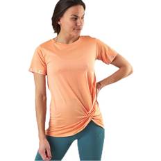 Röhnisch Orange T-shirts & Toppe Röhnisch Knot Tee Orange, Female, Tøj, T-shirt, Træning, Orange