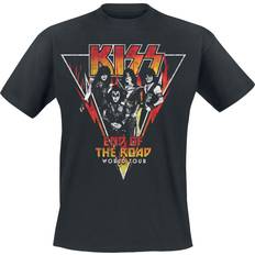 Kiss Løs Tøj Kiss T-shirt EOTR World Tour Triangle till Herrer sort