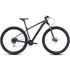 Cube 29" - Unisex - XXL Cykler Cube Aim Pro Hardtail Mountain Bike 2023 - Grey/Flashyellow Unisex