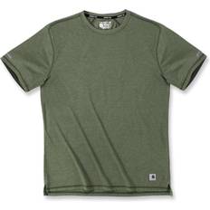 Carhartt Grøn T-shirts & Toppe Carhartt Force Relaxed Fit Short-Sleeve Lightweight T-Shirt Chive Heather