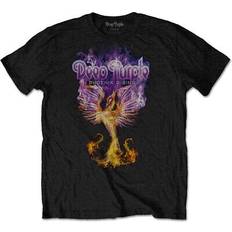Deep 12 Tøj Deep purple phoenix rising black t-shirt official