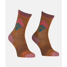 Brun - Dame Strømper Ortovox Women's Alpine Light Comp Mid Socks Merino socks 39-41, brown