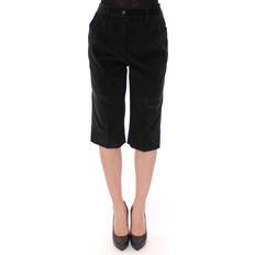 Dolce & Gabbana Shorts Dolce & Gabbana Black cotton shorts pants IT38