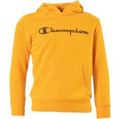 Champion Gul Sweatere Champion Legacy Hoodie Junior Yellow, Unisex, Tøj, Skjorter, Gul