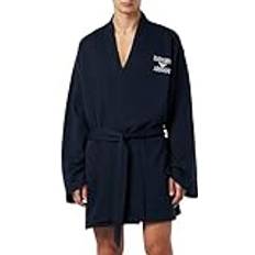 Emporio Armani Herre Nattøj Emporio Armani Men's Dressing-Gown Kimono Iconic Terry Nightgown, Marine