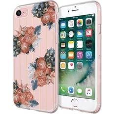 Incipio Brun Mobiltilbehør Incipio iPhone 8 7 Design Series Cover Case Rustic Floral