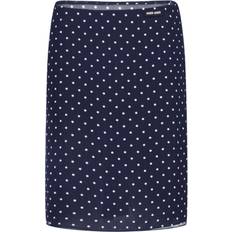 Miu Miu Dame Tøj Miu Miu Blue Polka Dot Knee-Length Skirt