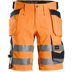 Herre - Orange - S Shorts Snickers Workwear Snickers Craft 6135 Shorts