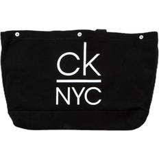 Tote Bag & Shopper tasker Calvin Klein Ck NYC Snap Tote Black, Unisex, Udstyr, tasker og rygsække, Sort, ONESIZE