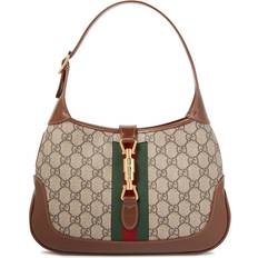 Gucci Jackie 1961 Small GG Supreme Shoulder Bag - Beige