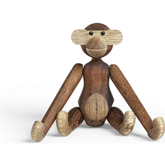 Kay Bojesen Brugskunst Kay Bojesen Monkey Mini Teak Dekorationsfigur 9.5cm