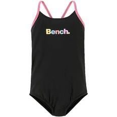 Bench 24 Tøj Bench Badedragt 170-176 lysegul lyselilla lys pink sort