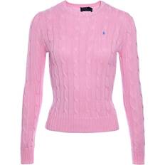 Polo Ralph Lauren 44 - Dame Overdele Polo Ralph Lauren Julianna Long sleeve pullover Genser Lys Rosa