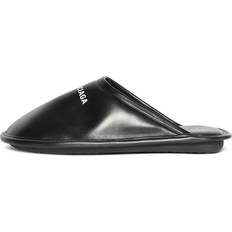 Balenciaga 44 Indetøfler Balenciaga Logo leather slippers black