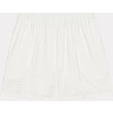 Kenzo Dame Bukser & Shorts Kenzo Broderie Anglaise Shorts Off White Womens