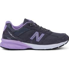 New Balance 35 ½ - Dame - Stof Sneakers New Balance W990DV5 Lead/Dark Violet Glo Str: